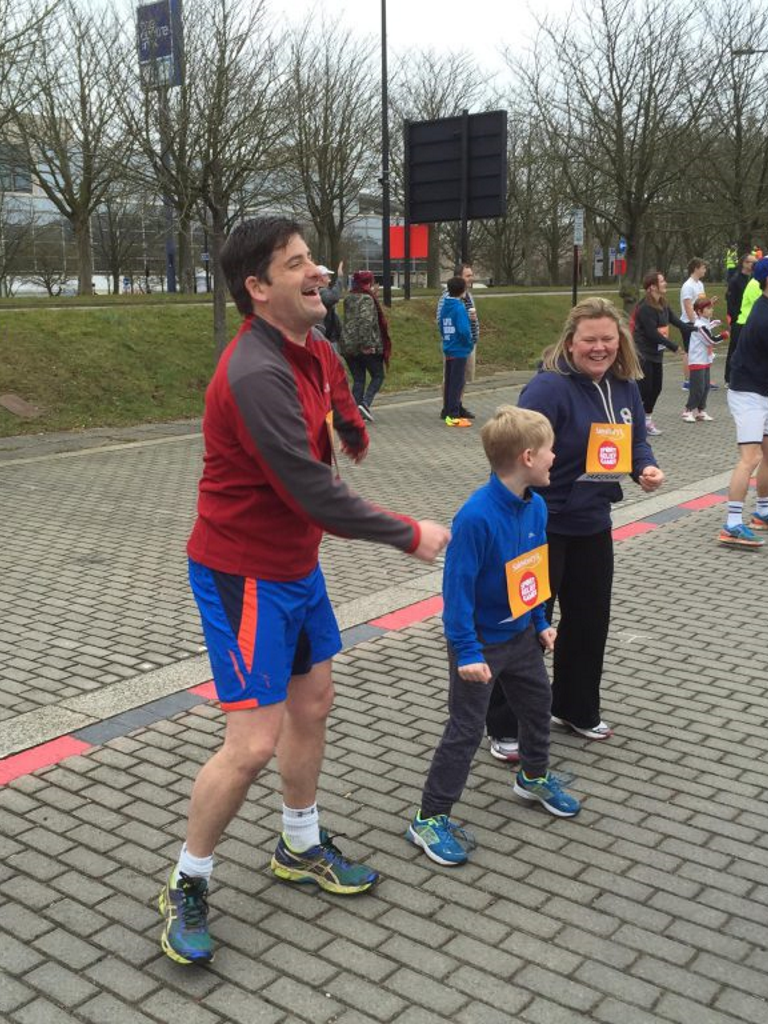 Al and his family getting ready to race