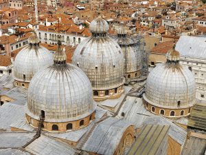 The rooftops of venice